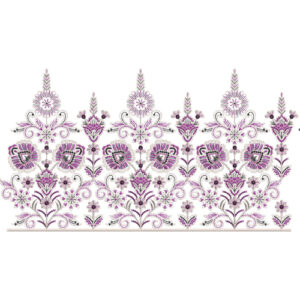 Unique Lace Embroidery Design