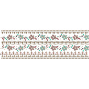 Simple Lace Embroidery Design