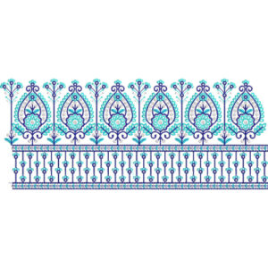 Floral Lace Embroidery Design