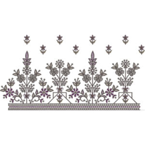 Lace Kurta Embroidery Design