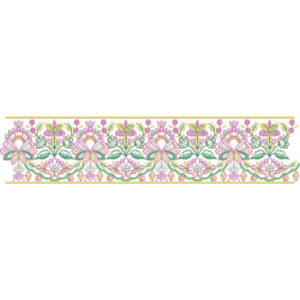 Floral Lace Embroidery Design