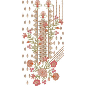 Neck Gala Embroidery Design