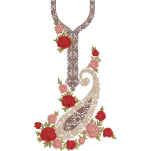 Simple Neck Embroidery Design