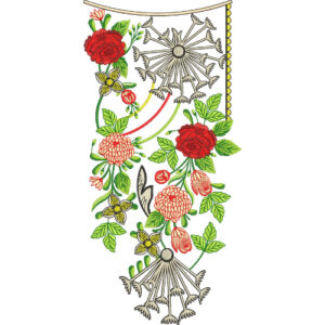 Beautiful Neck Embroidery Design