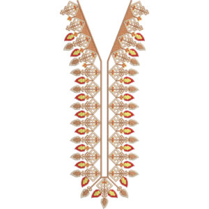 Beautiful Neck Embroidery Design