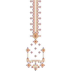 Neck Gala Embroidery Design