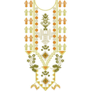 Beautiful Neck Embroidery Design