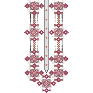 Beautiful Neck Embroidery Design