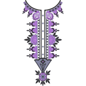 Simple Neck Embroidery Design