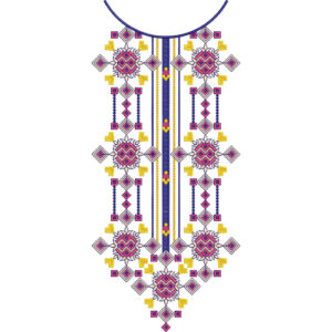 Neck Gala Embroidery Design