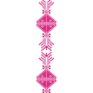 Neck Flower Embroidery Design