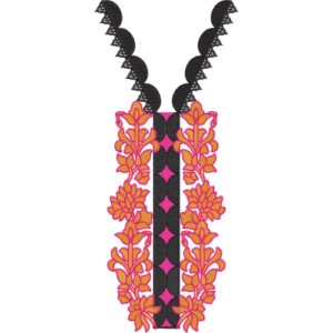 Beautiful Neck Embroidery Design