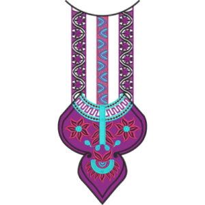 Beautiful Neck Embroidery Design