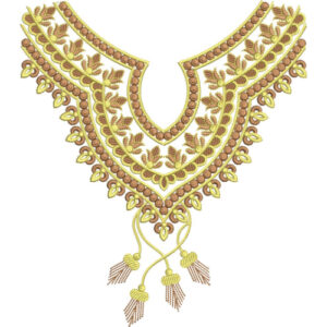 Neck Gala Embroidery Design