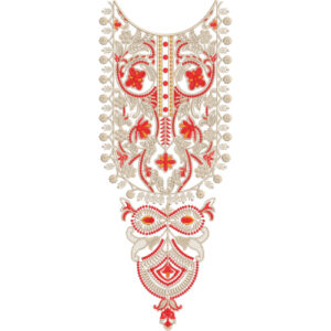 Neck Kurta Embroidery Design