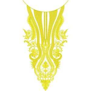 Beautiful Neck Embroidery Design