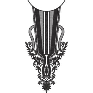 Simple Neck Embroidery Design