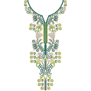 Beautiful Neck Embroidery Design