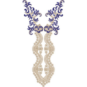 Neck Gala Embroidery Design
