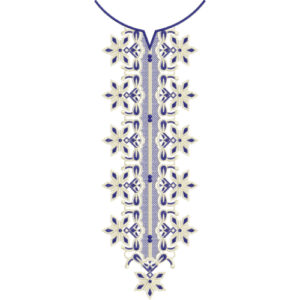 Neckline Embroidery Design