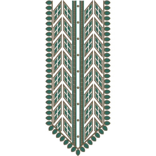 Simple Neck Embroidery Design