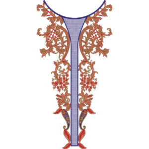 Neck Kurta Embroidery Design