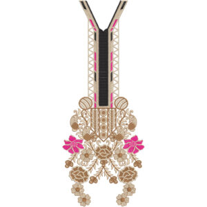 Simple Neck Embroidery Design