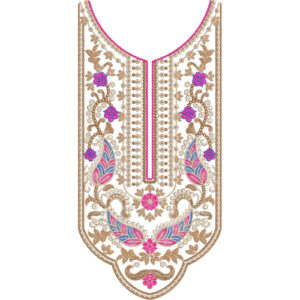 Neck Gala Embroidery Design