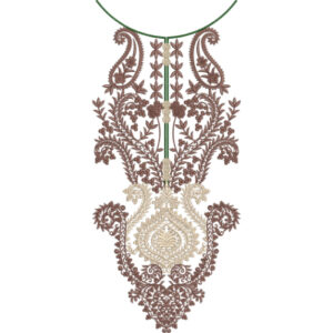 Neck Kurta Embroidery Design