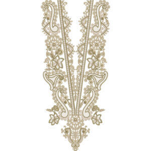 Neckline Embroidery Design