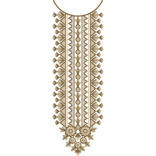 Neck Kurta Embroidery Design