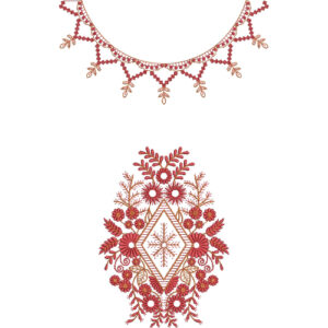 Neck Gala Embroidery Design