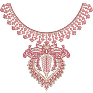 Simple Neck Embroidery Design