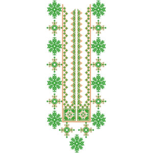 Unique Neck Embroidery Design