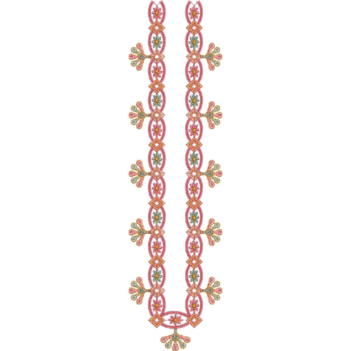 Neck Kurta Embroidery Design