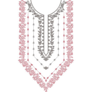 Beautiful Neck Embroidery Design