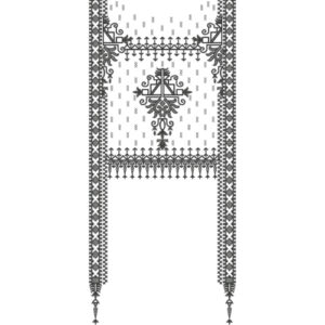 Neckline Embroidery Design