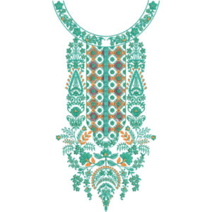 Neck Kurta Embroidery Design