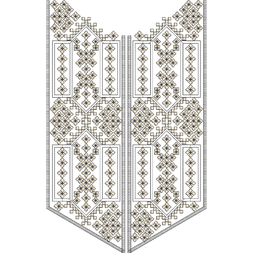 Neck Gala Embroidery Design