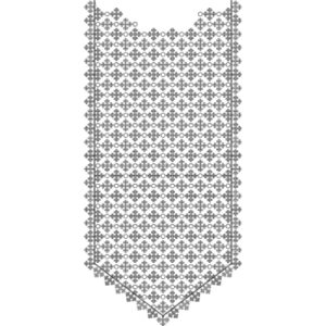 Neck Flower Embroidery Design