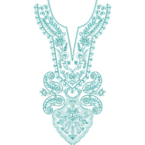 Neck Kurta Embroidery Design
