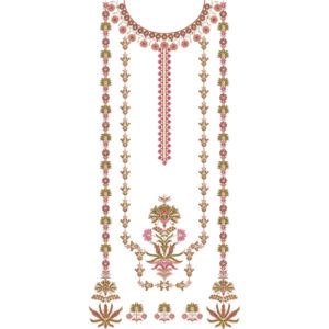 Beautiful Neck Embroidery Design