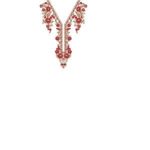 Neckline Embroidery Design