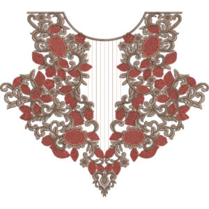 Neck Gala Embroidery Design