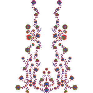 Neck Kurta Embroidery Design