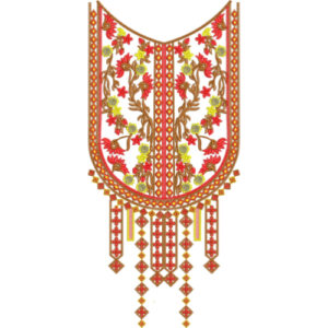 Beautiful Neck Embroidery Design