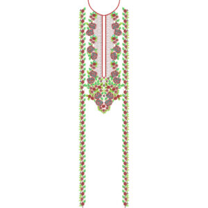 Simple Neck Embroidery Design
