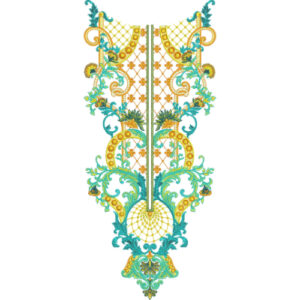 Neck Kurta Embroidery Design