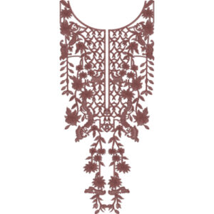 Beautiful Neck Embroidery Design