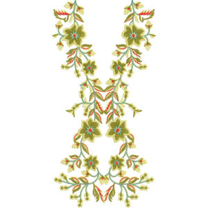 Simple Neck Embroidery Design